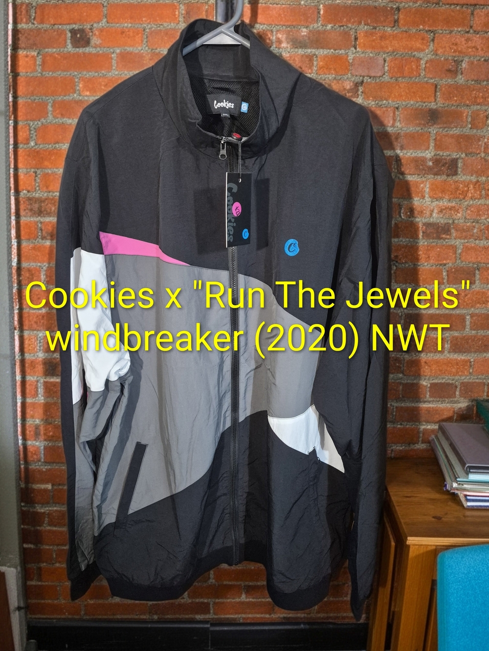 Cookies SF x Run The Jewels Windbreaker (2020) Sz 4xl NWT